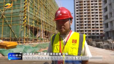 团垴城乡一体化建设项目取得新进展