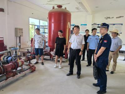 潘小进专题调研“园中园”整治及安全生产隐患整改工作 强化隐患排查整治 筑牢园区安全防线