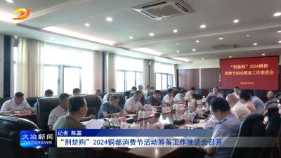 “荆楚购”2024铜都消费节活动筹备工作推进会召开