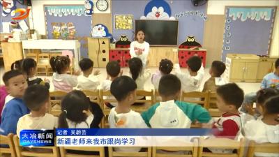 新疆老师来我市跟岗学习