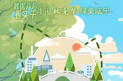 数据背后看实干 | 园林逐梦 绿美咸宁