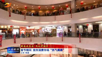  春节期间 我市消费市场“热气腾腾” 