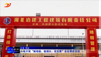 孙辄开展“解难题、稳增长、促发展”企业帮扶活动