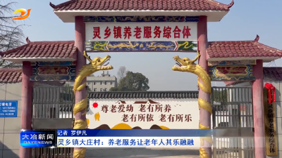 灵乡镇大庄村：养老服务让老年人其乐融融