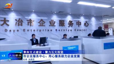 市企业服务中心：用心服务助力企业发展