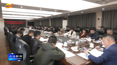 孙辄调研大冶湖高新区一季度“开门红”工作