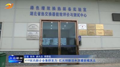 419家高新企业集群发力 亿元创新活水浇灌县域沃土