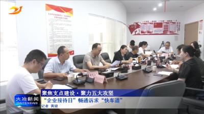 “企业接待日”畅通诉求“快车道”