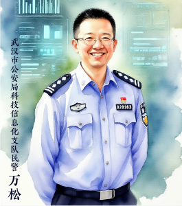 万松：用生命点亮“平安天网”