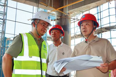 孙辄调研美丽大冶品质提升重点项目建设情况