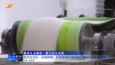 临空经济区·还地桥镇：优质营商环境助推区域经济高质量发展