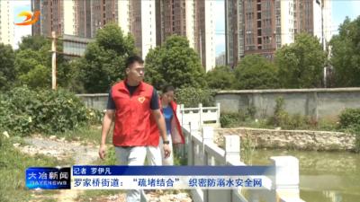 罗家桥街道：“疏堵结合” 织密防溺水安全网