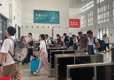 大冶北站暑运以来 累计运送旅客30多万人次