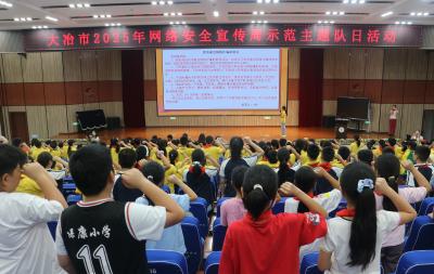 我市举行2025年网络安全宣传周示范主题队日活动