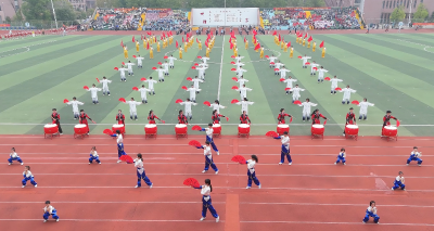 青春跃动赛场 活力绽放校园 我市第二十五届中小学生田径运动会闭幕