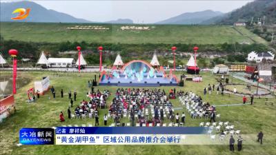 “黄金湖甲鱼”区域公用品牌推介会举行