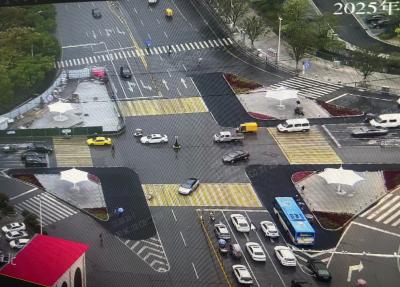 新冶大道两处路口优化升级