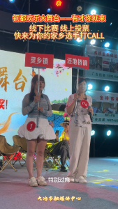 铜都欢乐大舞台——有才你就来
线下比赛 线上投票
快来为你的家乡选手打CALL