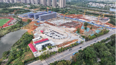 大冶湖学校（小学部）建设“加速跑” 预计明年7月投用提供3000个学位