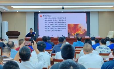 陈贵镇：“双管齐下”筑牢 森林防灭火防线
