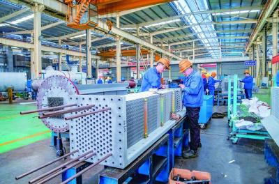 迪峰公司“花瓣式”换热器成功量产 单台年省电费27万元