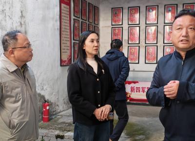 市人大调研谈桥村文旅融合发展