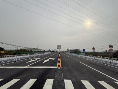 金墩桥完成改扩建正式通车