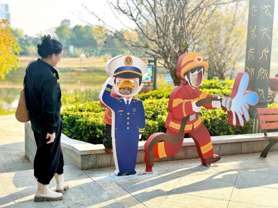 我市新添一座消防主题“口袋公园”