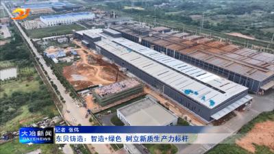 东贝铸造：智造+绿色 树立新质生产力标杆