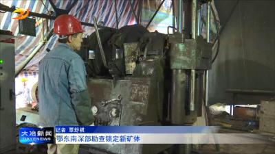 鄂东南深部勘查锁定新矿体