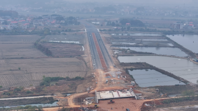 【聚焦支点建设·聚力五大攻坚 品质提升】预计元旦通车 下曹大道建设进入冲刺阶段