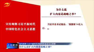 为什么说扩大内需是战略之举？