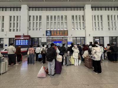 春节假期我市累计运送旅客105.39万人次