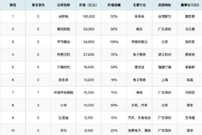 3家湖北民企上榜胡润500强，折射楚商之变