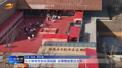 从文物观赏到沉浸游园 在博物馆里过大年