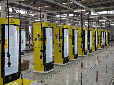 武汉研发 大冶制造 小黄兽AI零售柜生产神速