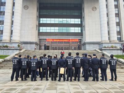 市法院春雷“亮剑”  拘传29人 执结到位43万元