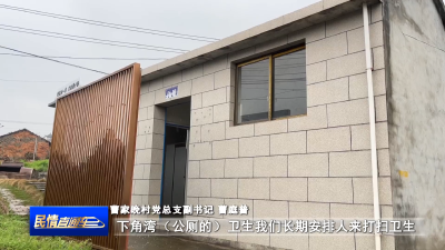 农村公厕整改见实效