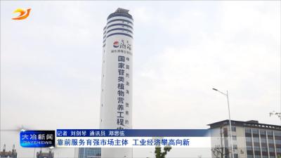 靠前服务育强市场主体 工业经济攀高向新