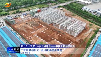 产业链联动发力 项目建设稳步推进