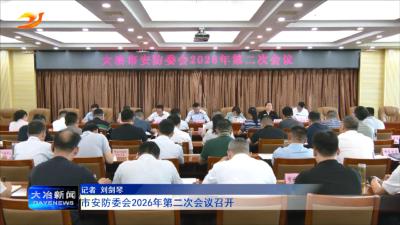 市安防委会2026年第二次会议召开
