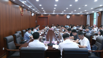 全市招商引资工作推进会召开