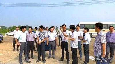 郭志泉调研部分重点项目