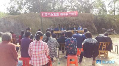  钟祥市财政局驻村工作队：引导村民发展酥脆枣种植项目促脱贫