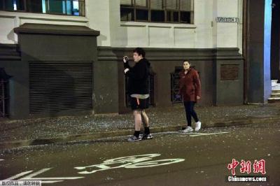 新西兰发生强震 当局确认已有两人遇难