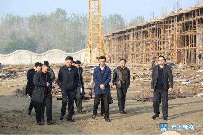 郭志泉督办重点项目建设