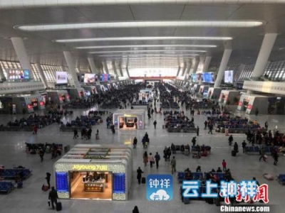 春运返程客流开始进入高峰期 铁路加强实名制车票查验