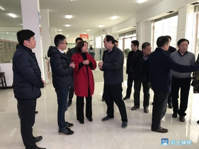 戴贵洲调研钟祥农村沼气及春季农业生产情况