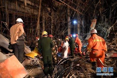 湖北麻城一建筑工地发生脚手架垮塌事故 2人死亡