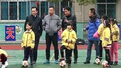 湖北省足球学校考察钟祥青少年足球发展情况